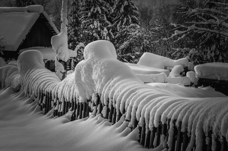 кузбасс, подкатунь, зима, декабрь, мороз, деревня Зимние зарисовки фото превью