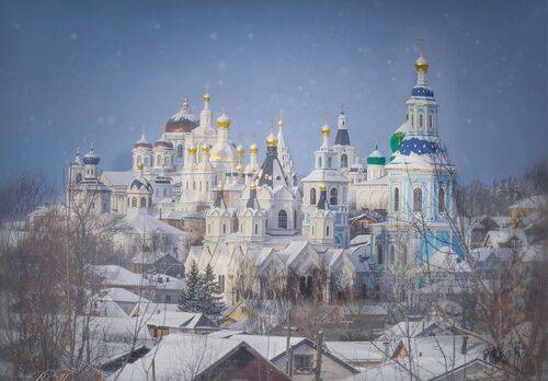 Зимний город