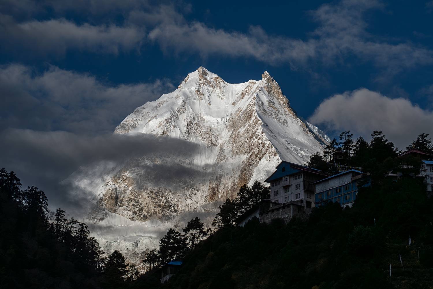 манаслу, гора, гималаи, горы, непал, manaslu, mountain, himalaya, nepal, 8000, Баландин Дмитрий