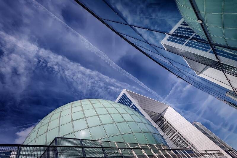 город архитектура париж дефанс Дефанс фото превью