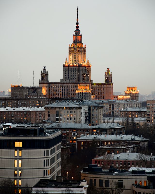 россия, москва, мгу, архитектура МГУ фото превью