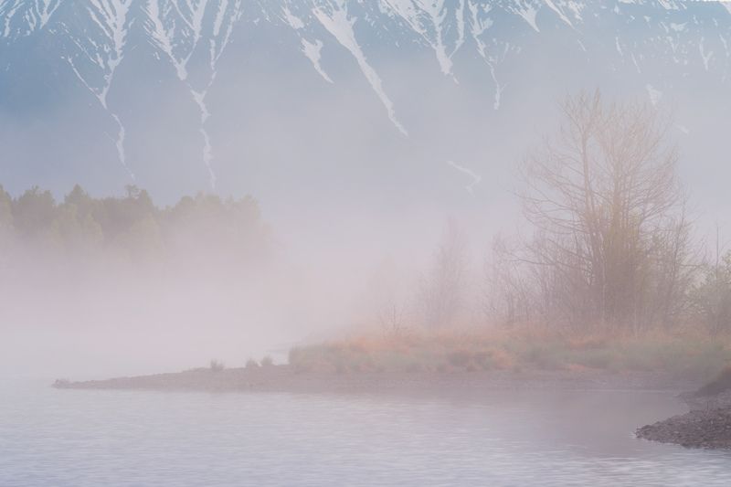 В утреннем тумане. фото превью
