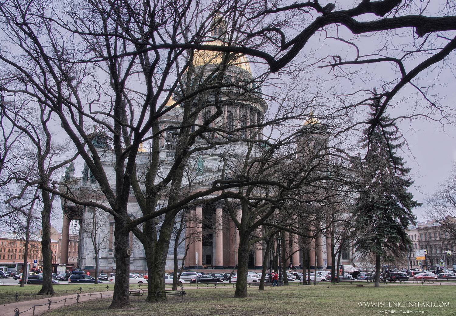 архитектура, городской пейзаж, санкт-петербург, исаакиевская площадь, история, собор, Пшеничный Андрей