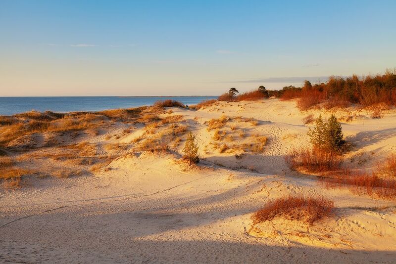 море, песок, пейзаж Золотые Ягры фото превью