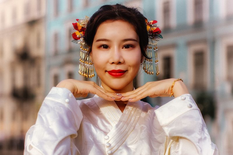 девушка, красавица, принцесса Янь - Янь. Made in China фото превью