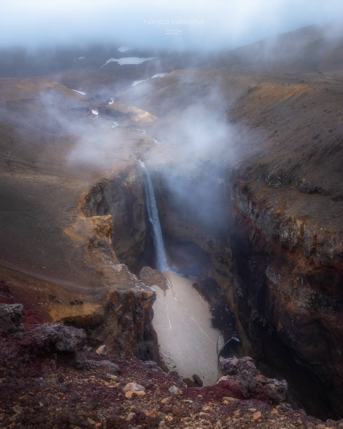 камчатка, каньон, опасный, Nargiza Kakharova