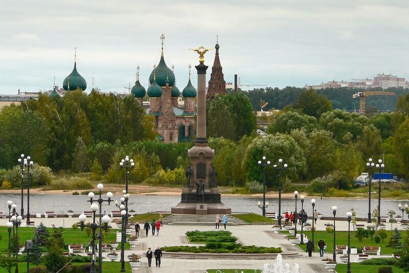 ярославль Ярославль. Памятник 1000-летию Ярославля. фото превью