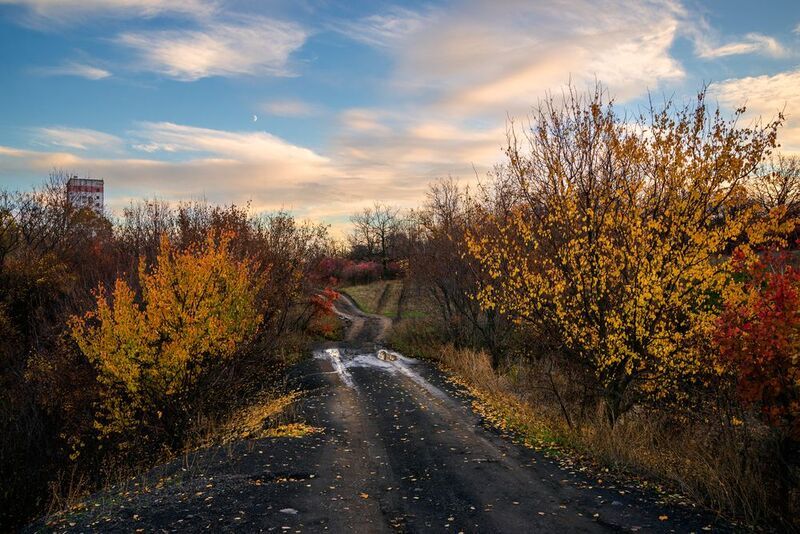 На закате фото превью