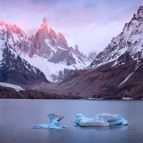Laguna Torre, Patagonia, Argentina, Патагония, Аргентина, Эль Чальтен, лагуна Торре, Серро Торре