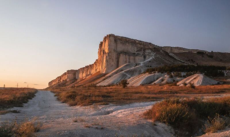 Крым, природа Крыма, Белая скала, Ак-Кая Белая скала фото превью
