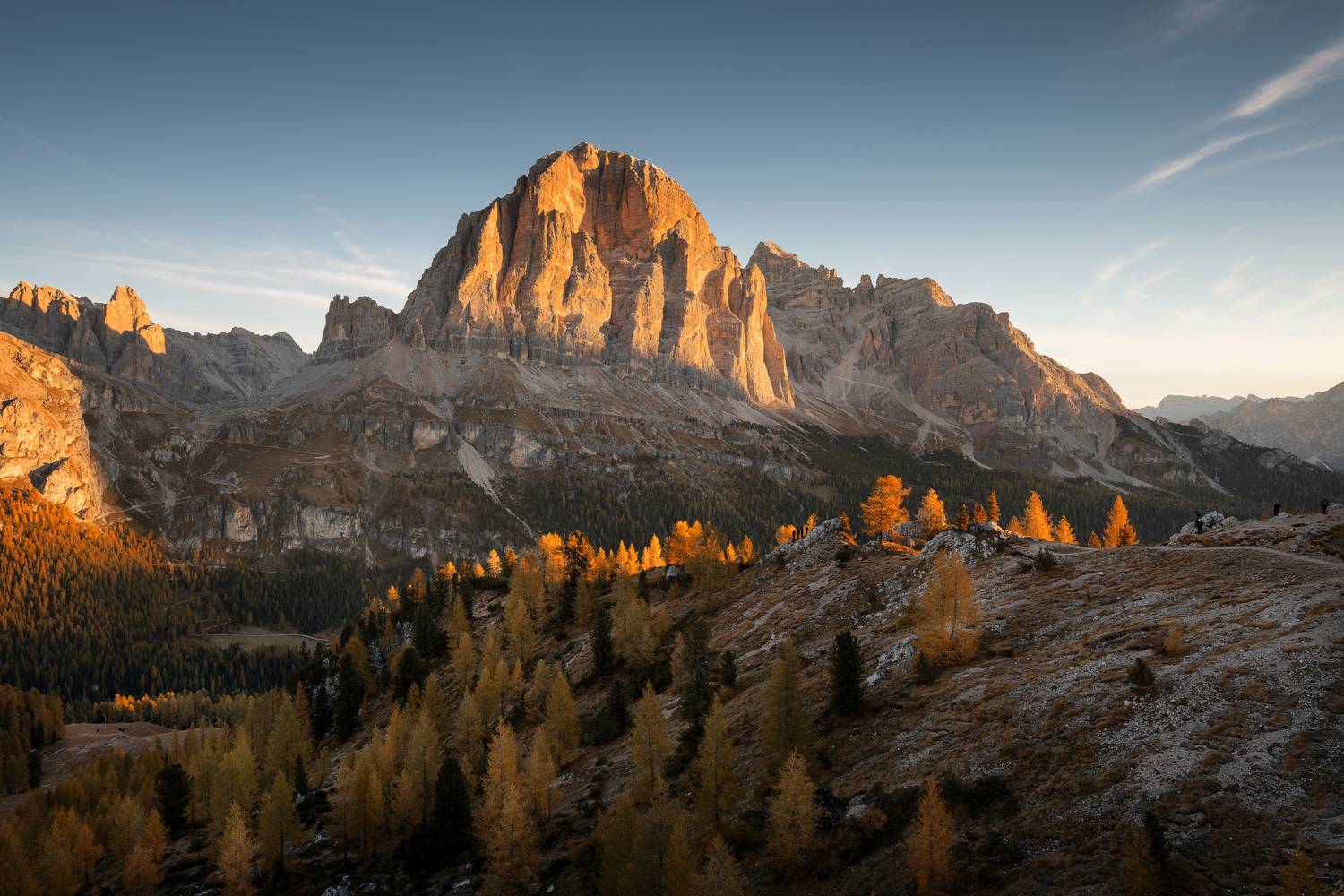 landscapes, rock, clouds, autumn,dolomity, Milan Samochin