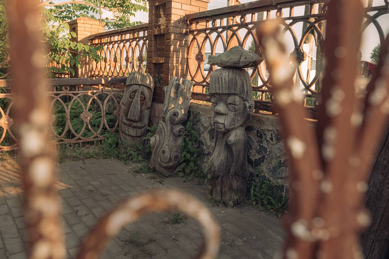 деревянные скульртуры,  Мария