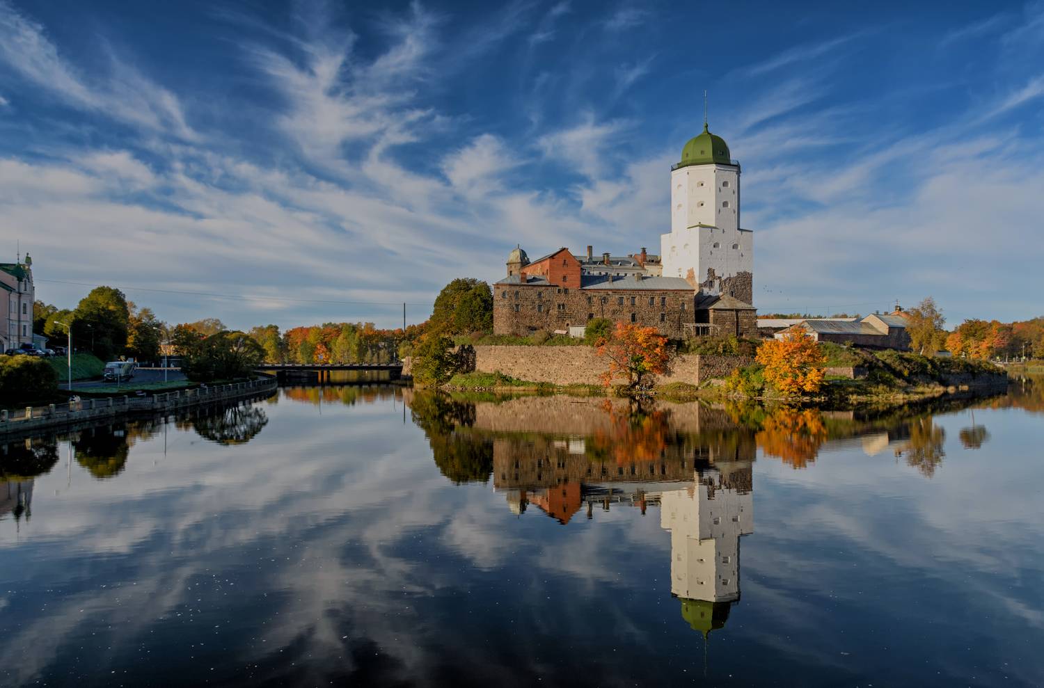 выборг, замок, осень, Тихонов Дмитрий