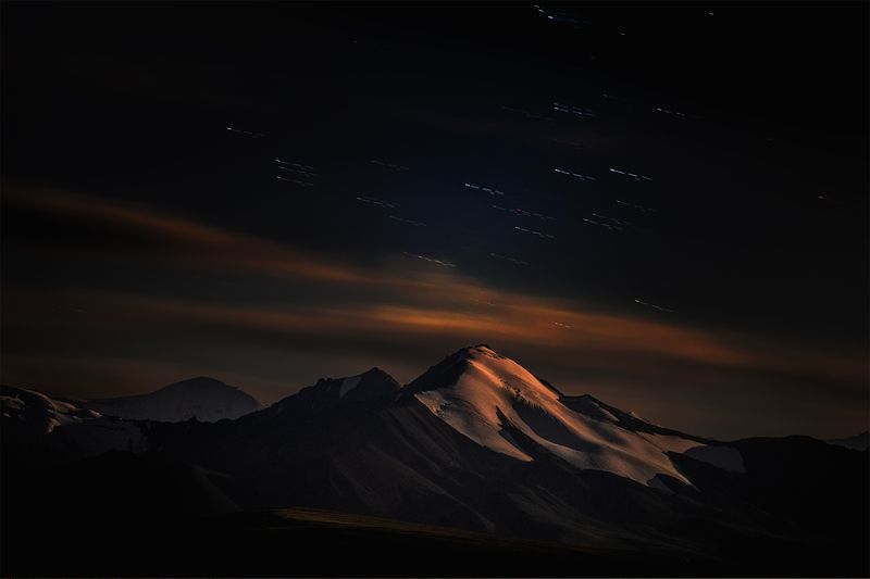 кыргызстан, сары-джаз Лунная ночь фото превью