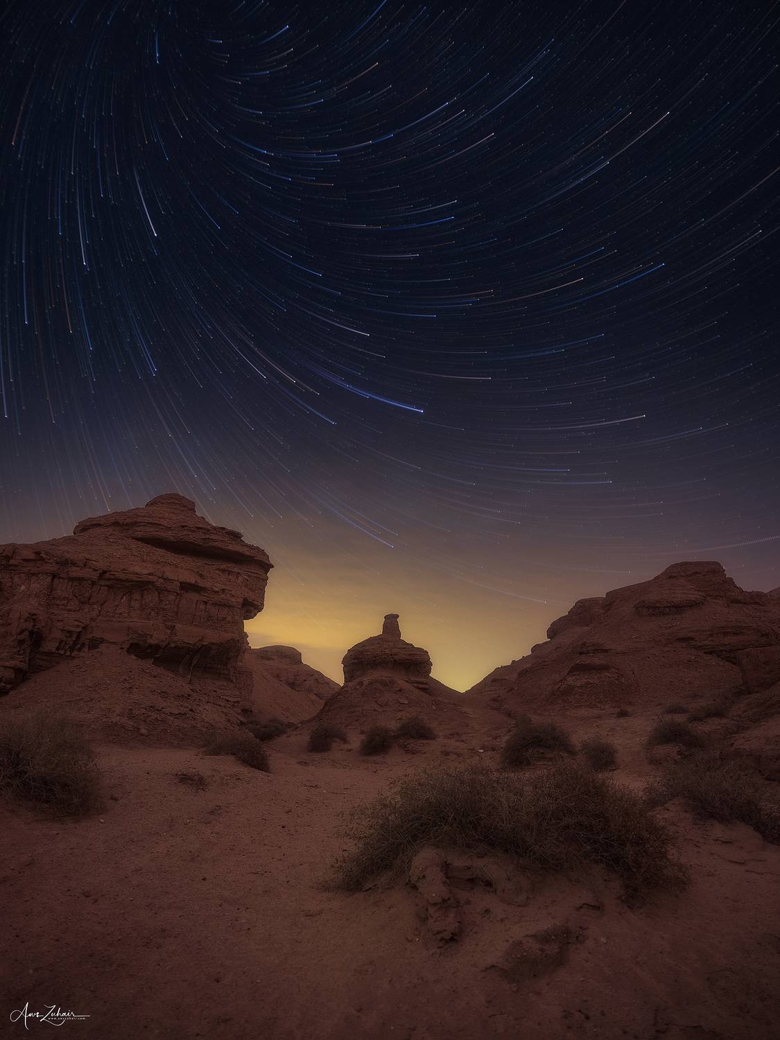 startrails, Aws Zuhair