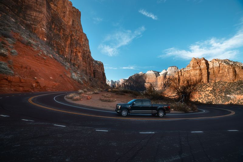 Зион нац. парк Юта фото превью