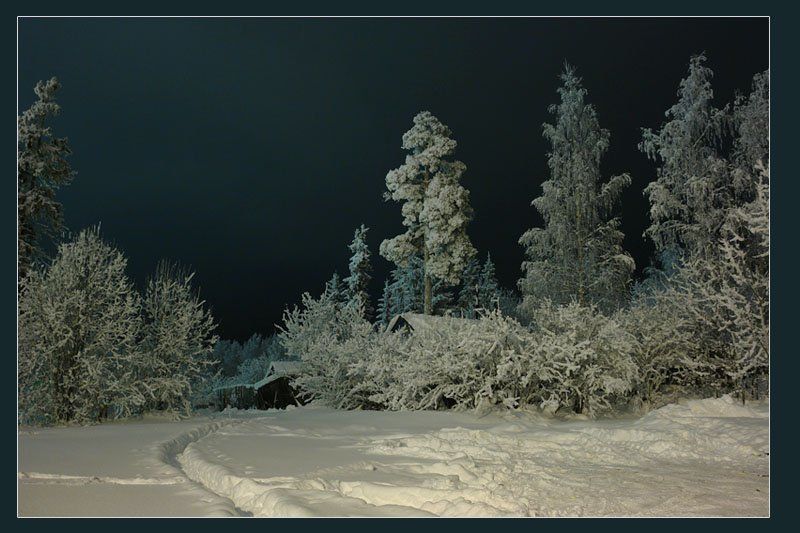 Зимняя  тишина и Мороз фото превью