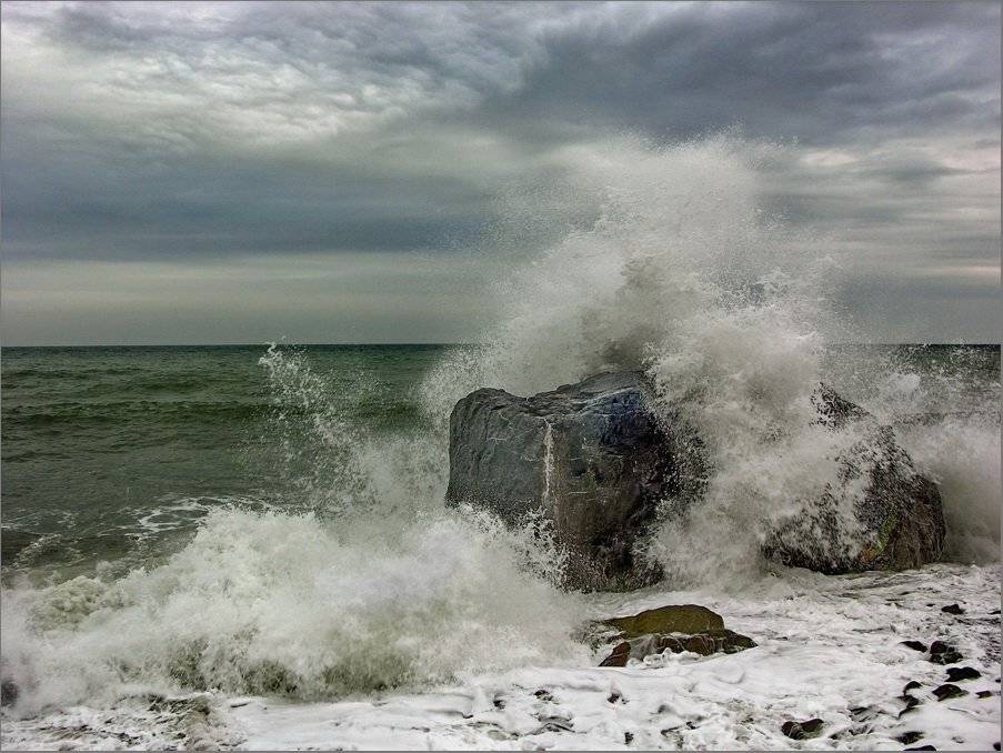 море,шторм, Владимир Метцгер