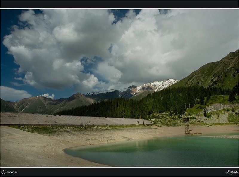 горы, озеро, платина Дамба. фото превью