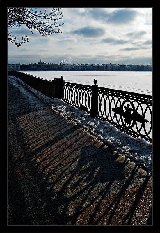 петербург, центр, петроградка, нева, солнце, весна, решетка, Kirill Shapovalov