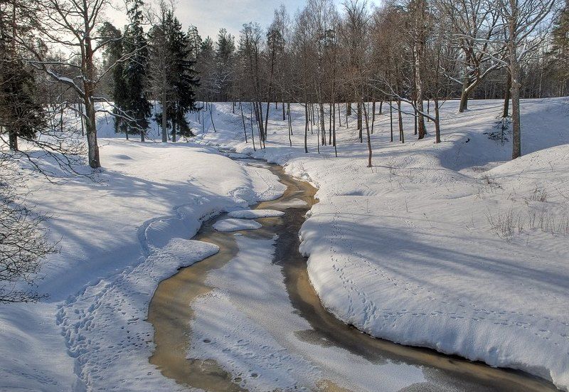 Снежные берега фото превью