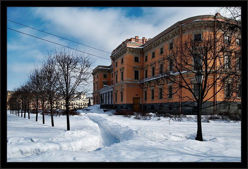 петербург, центр, инженерный, март Простая мартовская зарисовка фото превью