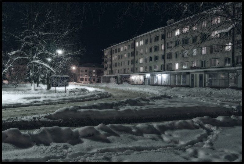 Зиний сон уездного городка... фото превью