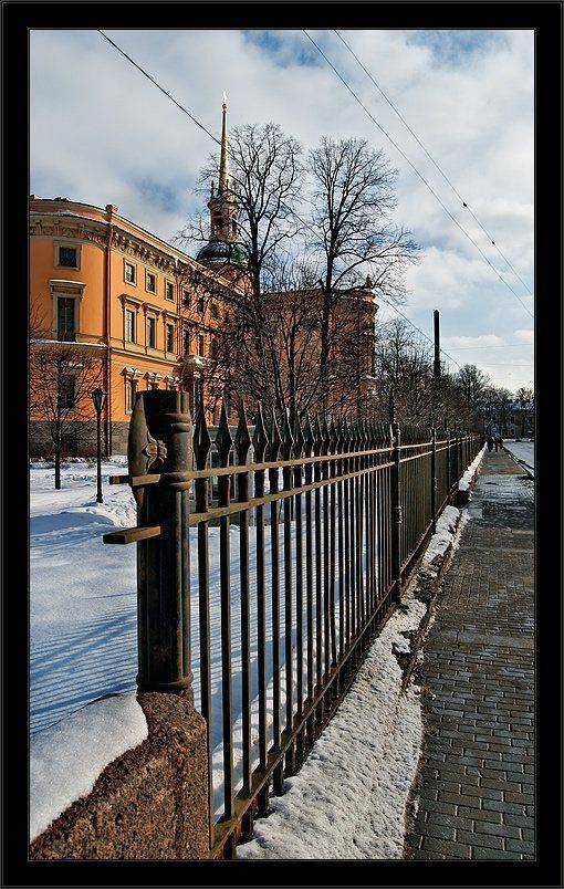 петербург, центр, инженерный садовая, март, Kirill Shapovalov