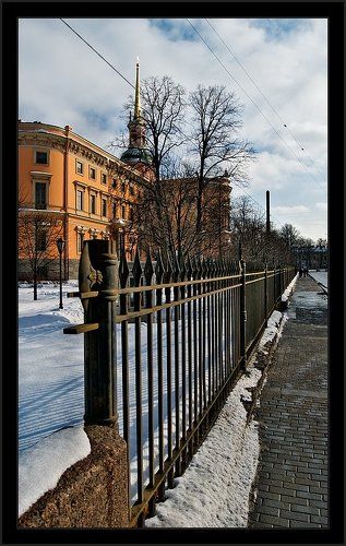 Простая мартовская уличная зарисовка