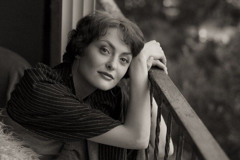 portrait,b&w Eva фото превью