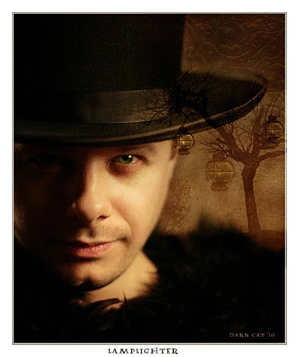 lamplighter, фонарщик, фонари, сказка, Darn Cat