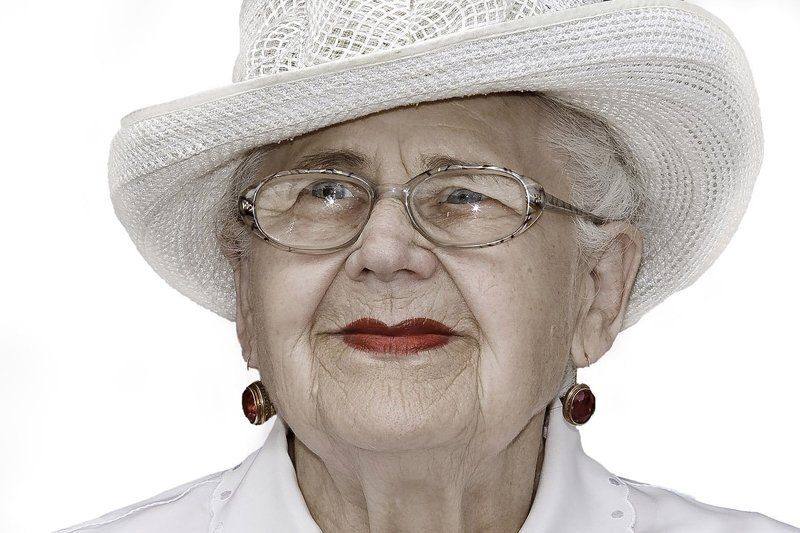 бабушка,шляпка,кокетка Кокетка фото превью