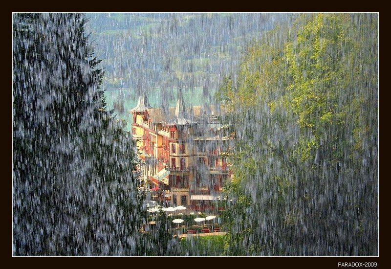 switzerland, giessbach, сквозь,гисбахский,водопад,импрессионизм,paradox Импрессионизм Гисбахского водопада фото превью