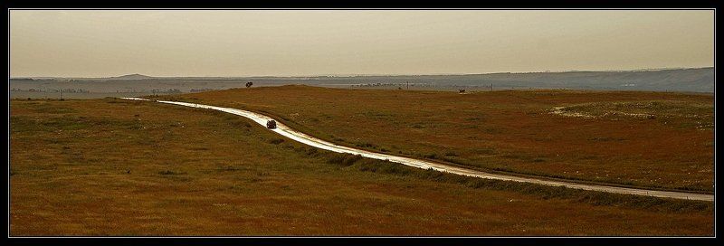 украина, луганск, лето, август, вечер, зной Дорога(Вечерний августовский зной) фото превью