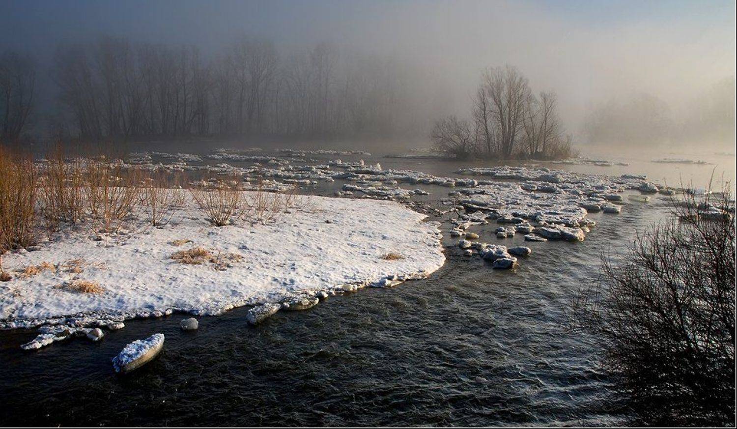 ульба,весна,ледоход, Александр