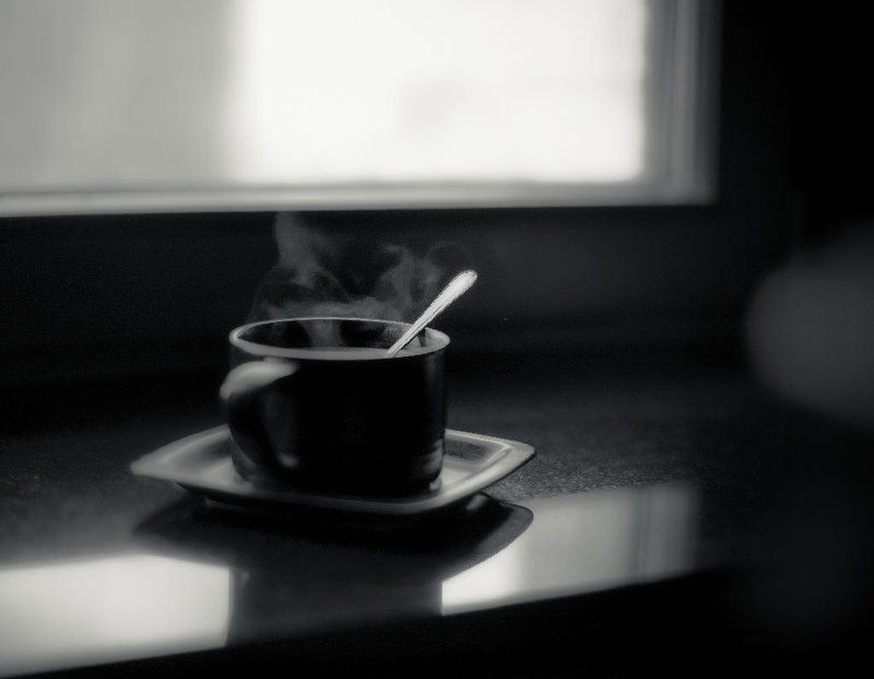 Утро, дом, окно, кофе фото превью