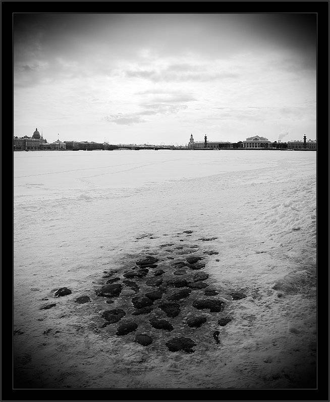 петербург, центр, нева, чб, Kirill Shapovalov