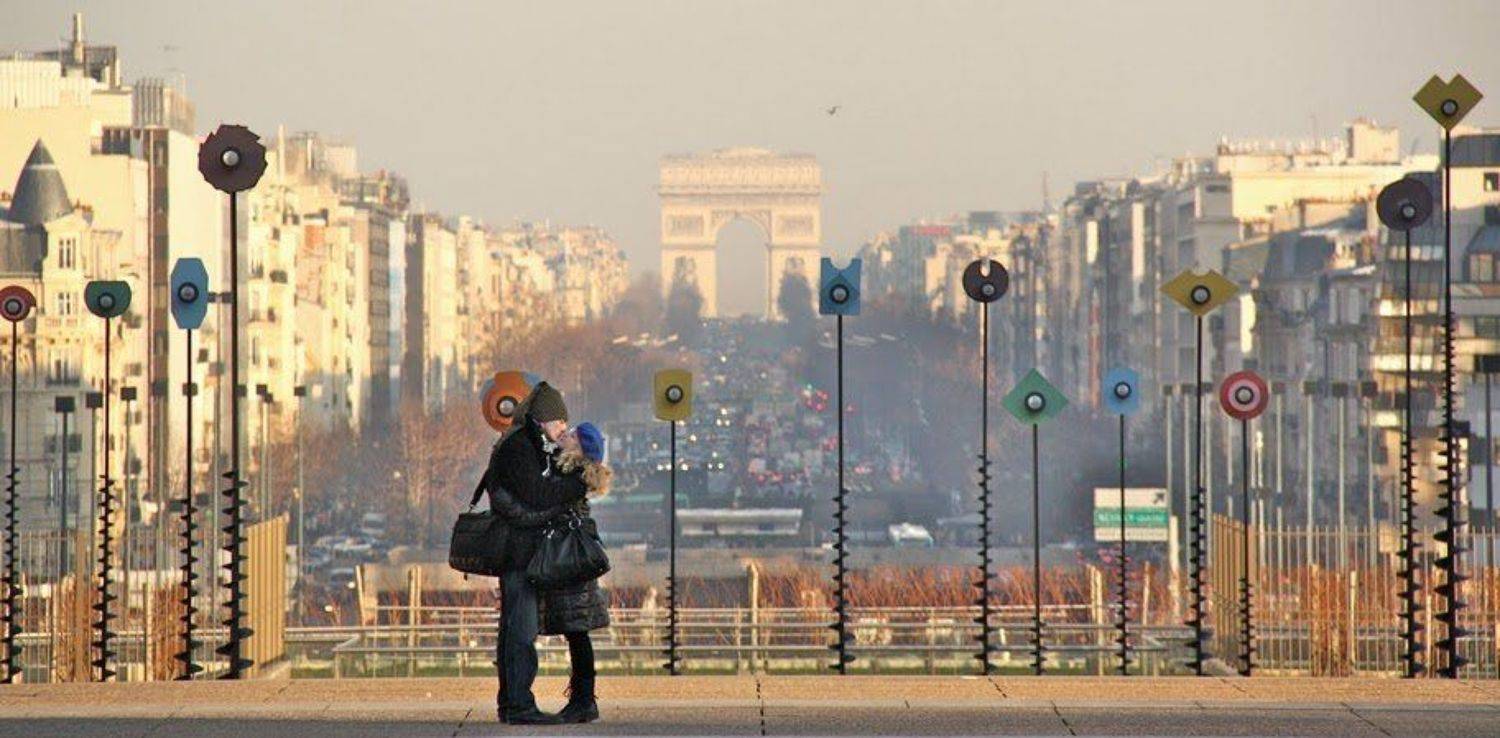 париж, любовь, поцелуй, Maria P