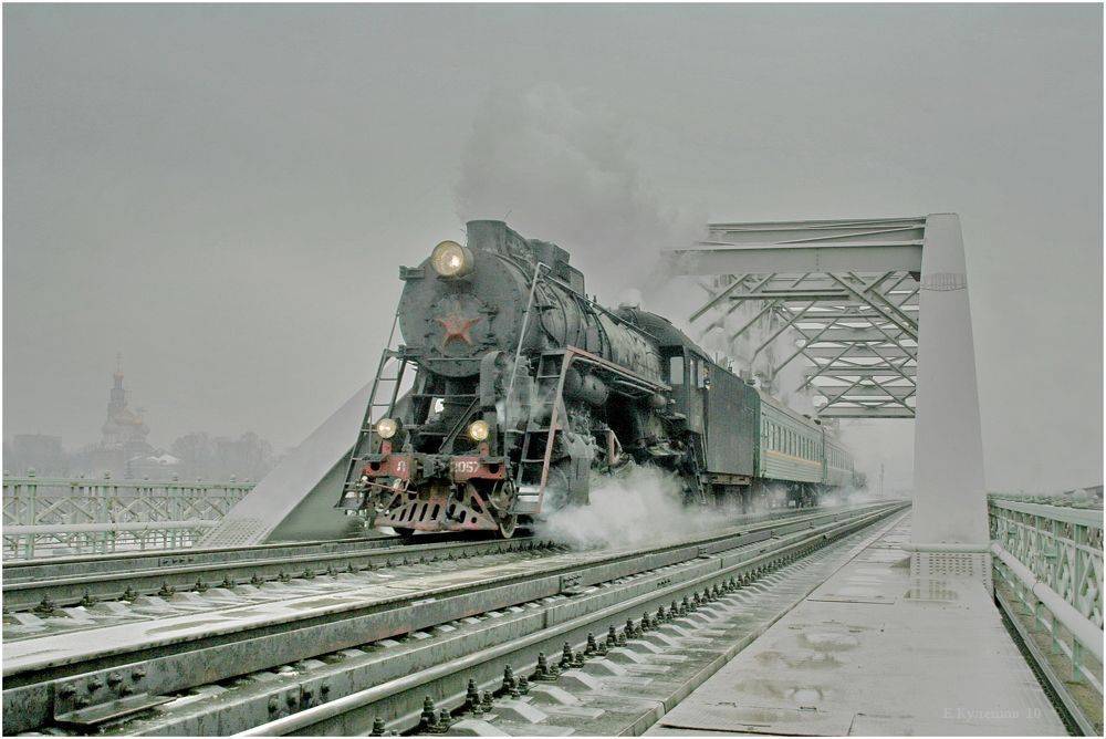 паровоз, литерный, кулешов евгений, ретропоезд,москва,город,ржд,, Кулешов Евгений