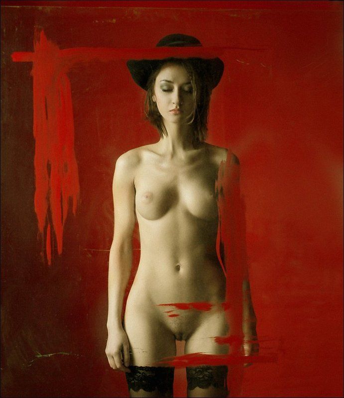 портрет Фрау, с элементами чёрных трусов... фото превью