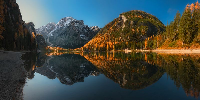 Double Autumnal Landscape...