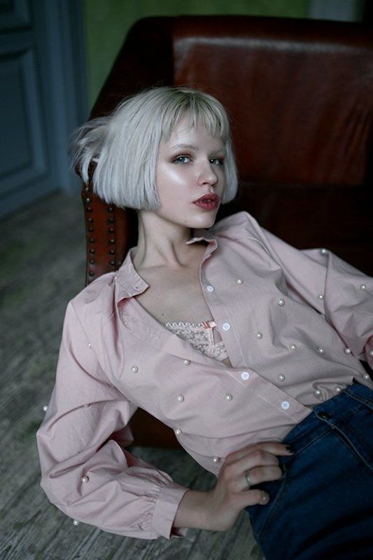 fashion, portrait, beauty, blonde, девушка, портрет, стиль, макияж, sony alpha Anna фото превью