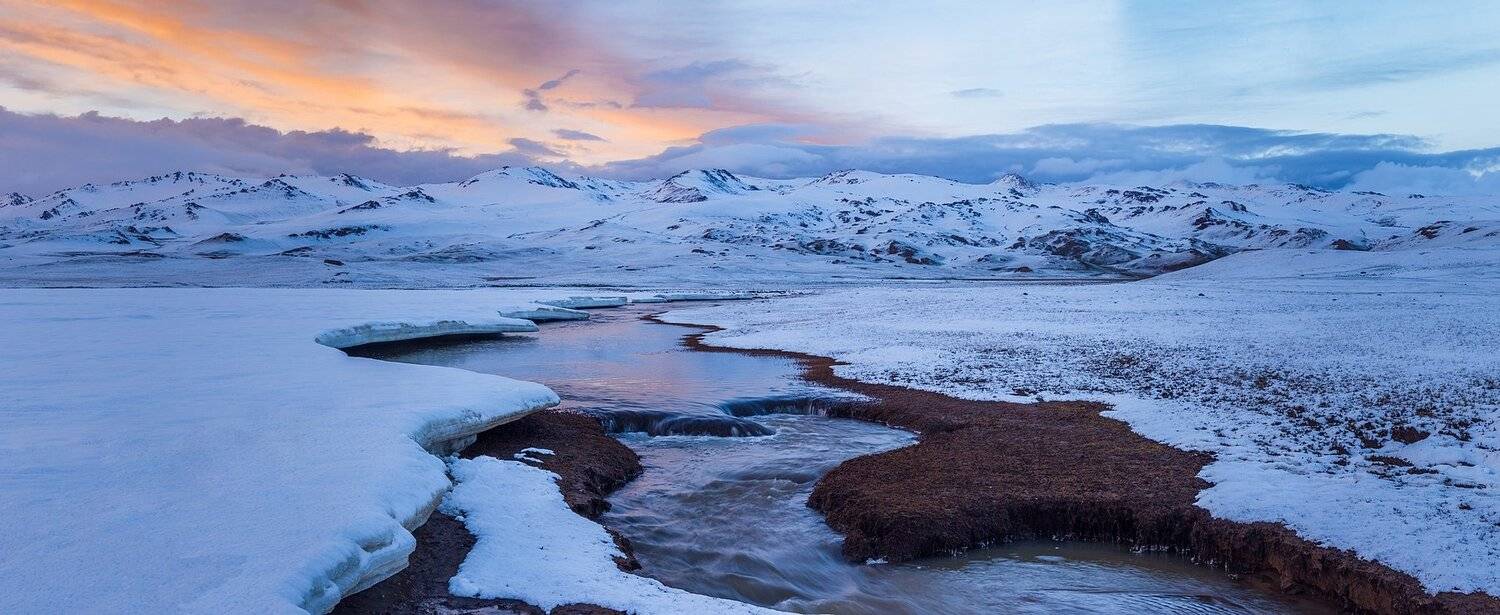 сон-куль, высокогорье, весна, снег, киргизия, Кирилл Уютнов