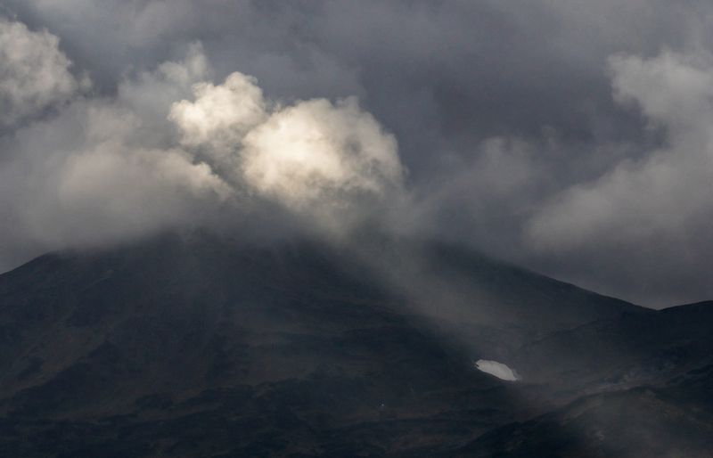 камчатка, горы, луч света Свет Камчатки... фото превью