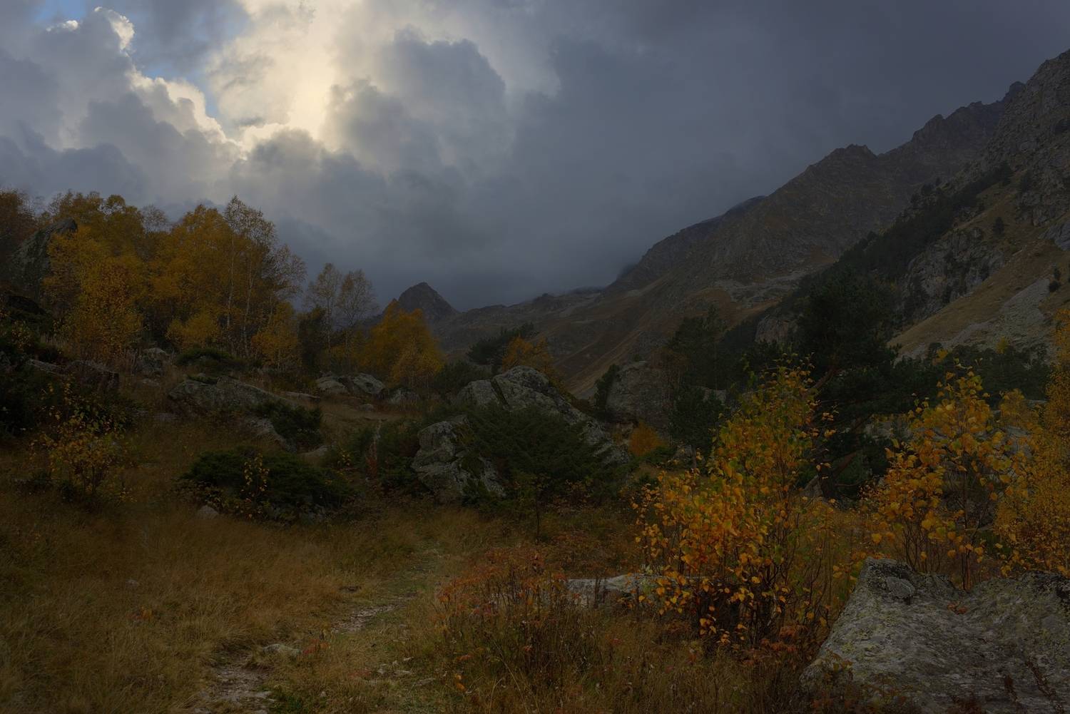 горы осень узункол, Александр Жарников