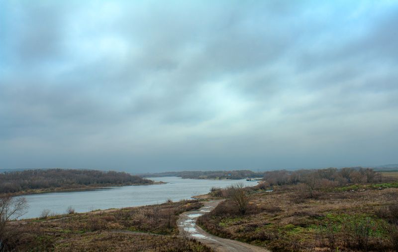 пейзаж Хмурая осень фото превью