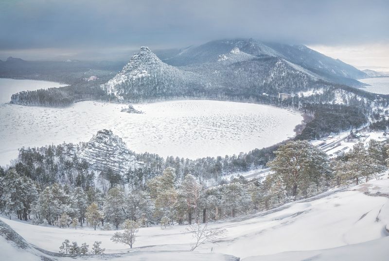 Снежный день фото превью
