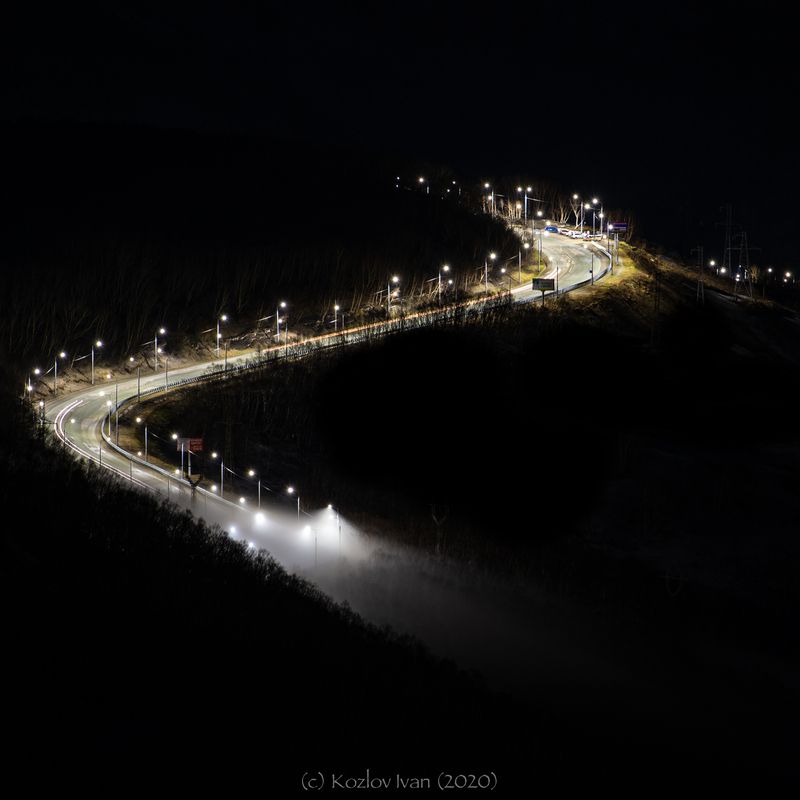 ночной серпантин фото превью