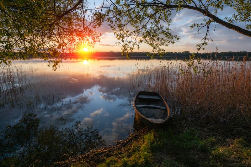 Sunny lake фото превью