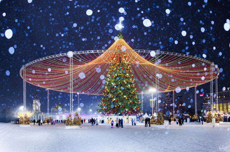 Главная ёлка Тулы 2026 фото превью
